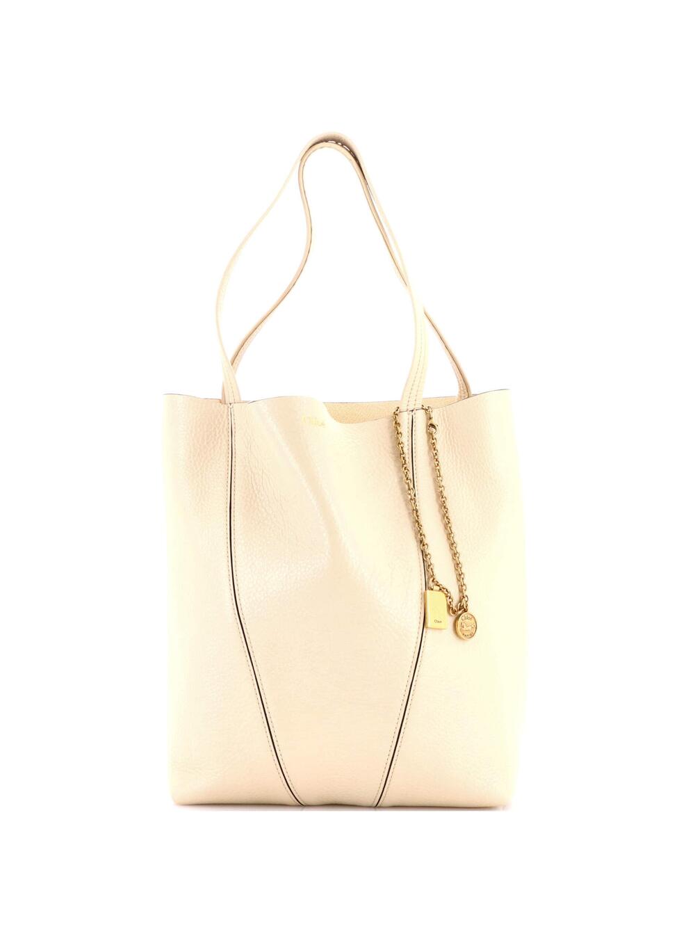 Chloe Spin Tote Leather Medium #249053C13B